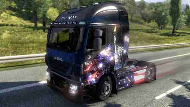 Пак раскрасок для ETS 2 на тему «США»