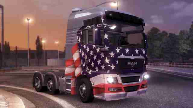 Пак раскрасок для ETS 2 на тему «США»