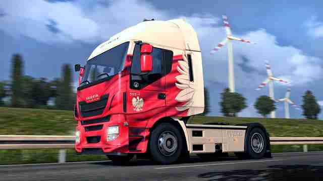 Паки раскрасок для ETS 2: Канада и Польша
