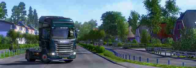 ETS 2: Едем на север и поддержка Oculus Rift DK2 ETS 2: Едем на север и поддержка Oculus Rift DK2