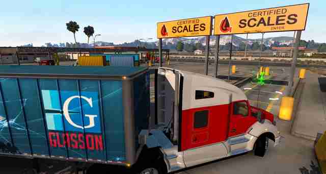 Весовые станции: новый элемент в American Truck Simulator Весовые станции: новый элемент в American Truck Simulator