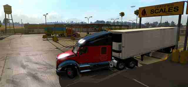 Весовые станции: новый элемент в American Truck Simulator Весовые станции: новый элемент в American Truck Simulator