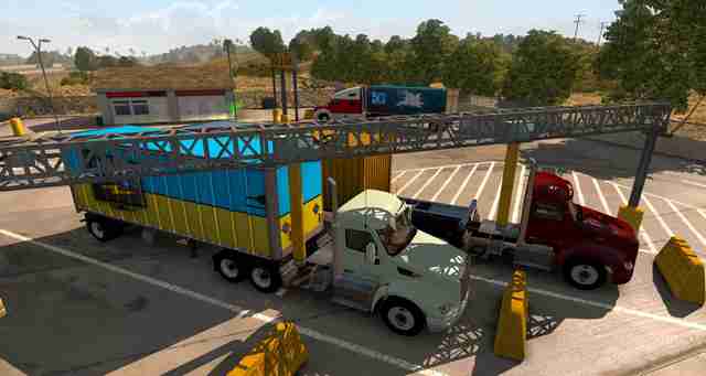 Весовые станции: новый элемент в American Truck Simulator Весовые станции: новый элемент в American Truck Simulator