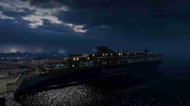 ETS 2: Морские пути в дополнении «Скандинавия»