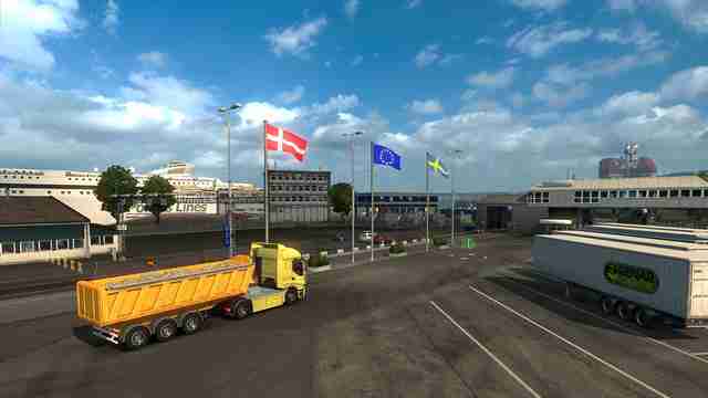 ETS 2: Морские пути в дополнении «Скандинавия»