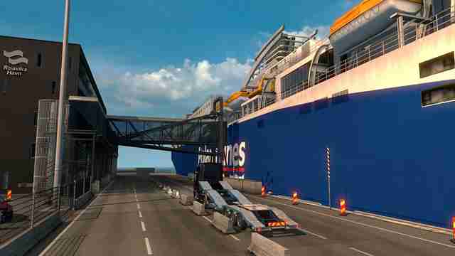 ETS 2: Морские пути в дополнении «Скандинавия»