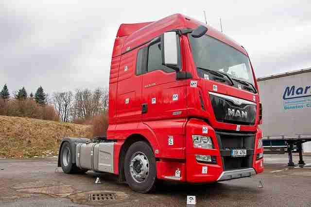 MAN TGX Euro 6: фотоотчет с сессии записи звуков