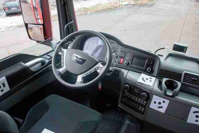 MAN TGX Euro 6: фотоотчет с сессии записи звуков