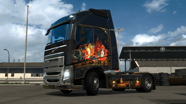 ETS 2: Скоро появится набор раскрасок, который будет посвящен России ETS 2: Скоро появится набор раскрасок, который будет посвящен России