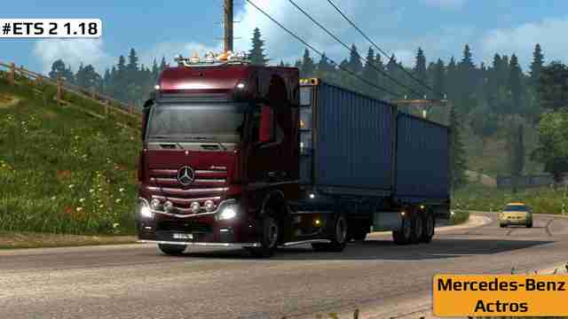 Новые скриншоты Mercedes-Benz New Actros Новые скриншоты Mercedes-Benz New Actros