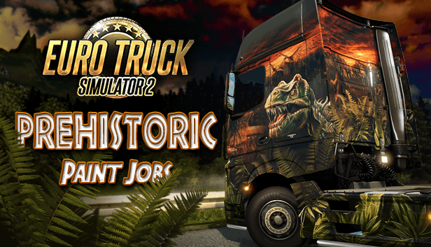 ETS 2: новый набор раскрасок - Prehistoric Paint Jobs DLC