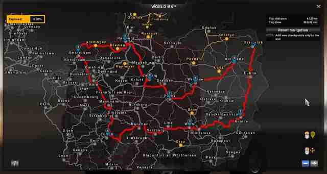 Вышло обновление Euro Truck Simulator 2 1.20
