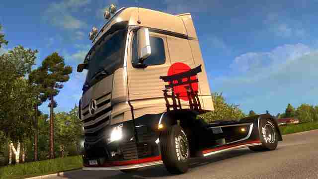 Вышло дополнение Japanese Paint Jobs Pack для ETS 2