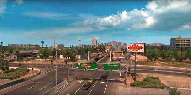 American Truck Simulator: просторы Калифорнии и Невады (фанатский видеоролик)
