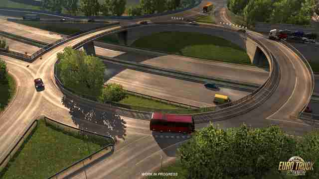 Euro Truck Simulator 2: улучшение и расширение дорожной сети