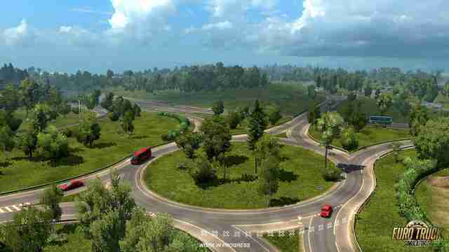 Euro Truck Simulator 2: улучшение и расширение дорожной сети