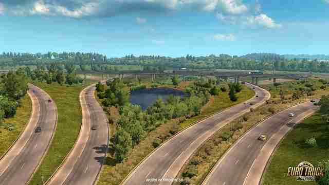 Euro Truck Simulator 2: улучшение и расширение дорожной сети
