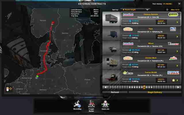Euro Truck Simulator 2: обновление 1.24 (Открытый бета-тест)