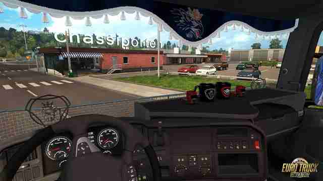 Возможность регулировки положения руля для ETS 2 и ATS