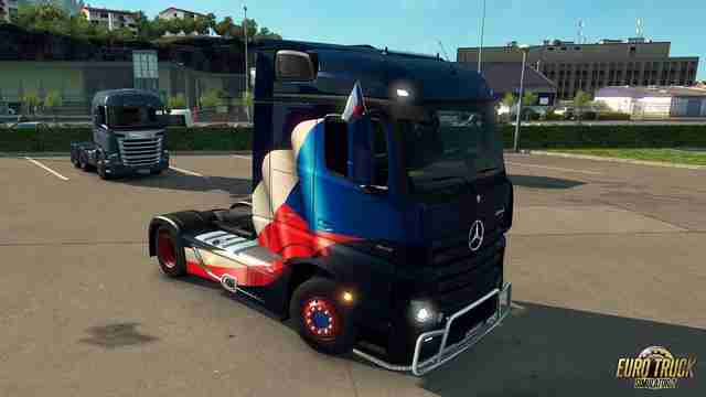 Euro Truck Simulator 2: вышло дополнение National Window Flags