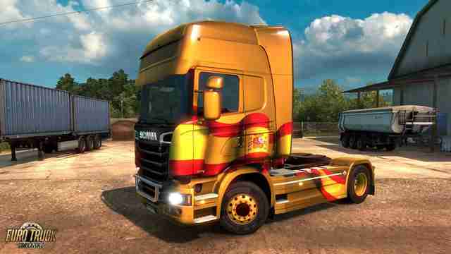 Euro Truck Simulator 2: Spanish Paintjobs Pack
