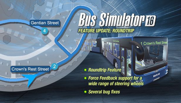 Bus Simulator 16: вышло 4-ое обновление игры