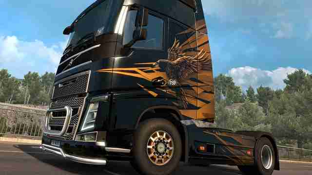 Euro Truck Simulator 2: обновление дополнения Raven Truck Design Pack Euro Truck Simulator 2: обновление дополнения Raven Truck Design Pack