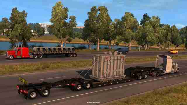 Сверхтяжёлые грузы в American Truck Simulator Сверхтяжёлые грузы в American Truck Simulator