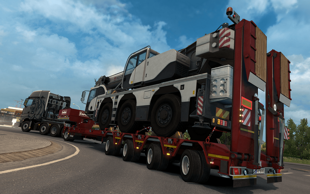 Сверхтяжелые грузы в ETS 2 и ATS