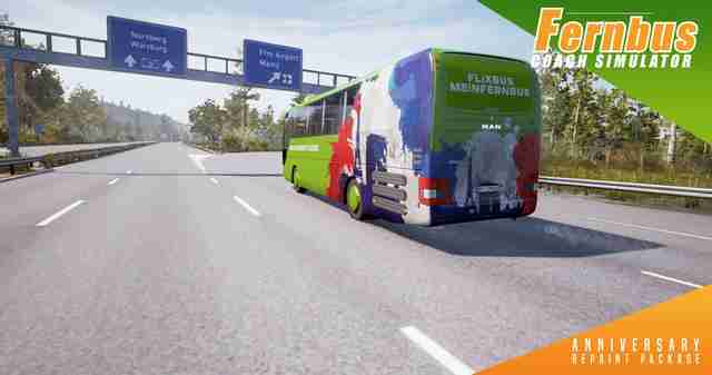 Fernbus Simulator: вышло дополнение Anniversary Repaint Package
