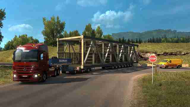 Интересные видеоролики по дополнению ETS 2: Special Transport DLC от фанатов