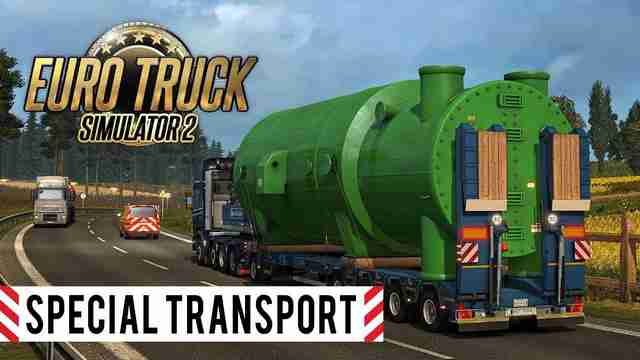 Вышел трейлер дополнения Euro Truck Simulator 2: Special Transport DLC Вышел трейлер дополнения Euro Truck Simulator 2: Special Transport DLC