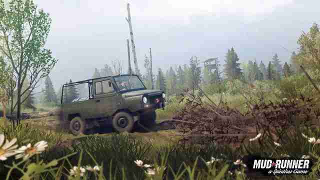 Состоялся релиз первого бесплатного дополнения для игры Spintires: MudRunner
