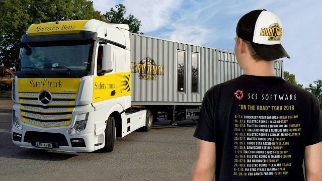 Планы SCS Software по посещению выставок и мероприятий на 2018 год