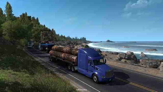 American Truck Simulator: новая информация о дополнении Oregon (Трасса 101)