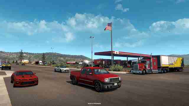 American Truck Simulator: Oregon - зоны отдыха и трак стопы American Truck Simulator: Oregon - зоны отдыха и трак стопы