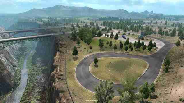 American Truck Simulator: Oregon - зоны отдыха и трак стопы American Truck Simulator: Oregon - зоны отдыха и трак стопы