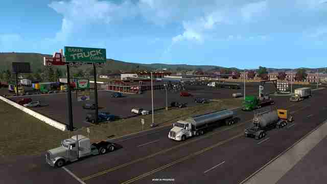 American Truck Simulator: Oregon - зоны отдыха и трак стопы American Truck Simulator: Oregon - зоны отдыха и трак стопы