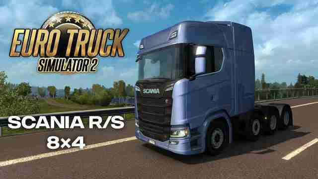 Видеоролик о тягачах Scania с колёсной формулой 8х4 Видеоролик о тягачах Scania с колёсной формулой 8х4