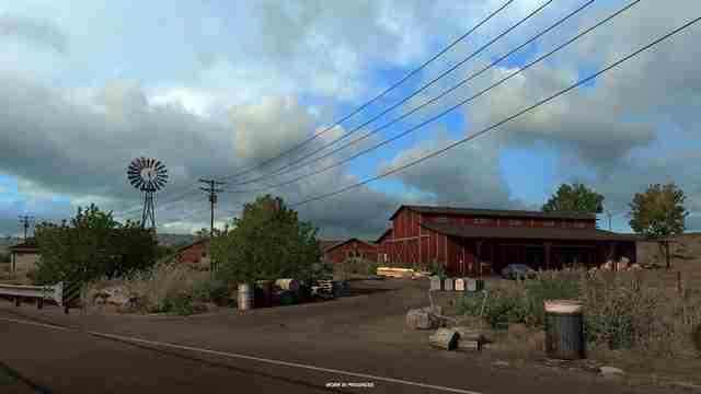 American Truck Simulator: природа штата Орегон American Truck Simulator: природа штата Орегон