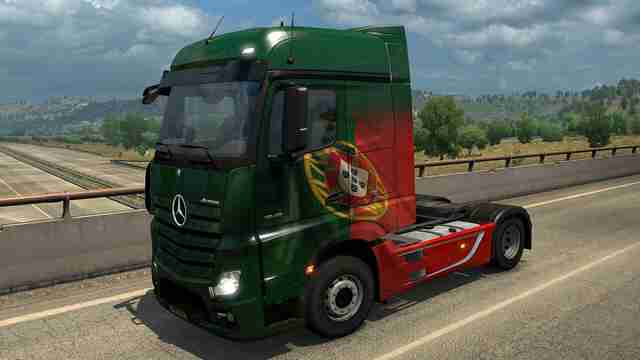 Euro Truck Simulator 2: вышло дополнение Portuguese Paint Jobs Pack Euro Truck Simulator 2: вышло дополнение Portuguese Paint Jobs Pack