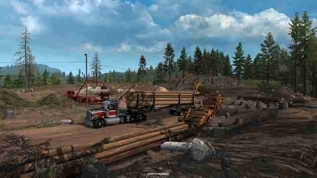 American Truck Simulator: деревообрабатывающая промышленность штата Орегон American Truck Simulator: деревообрабатывающая промышленность штата Орегон