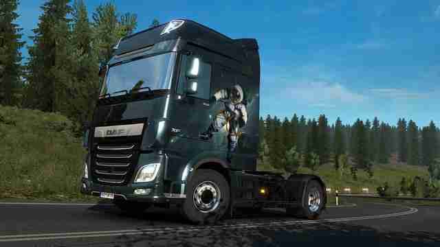 Euro Truck Simulator 2: вышло дополнение Space Paint Jobs Pack Euro Truck Simulator 2: вышло дополнение Space Paint Jobs Pack