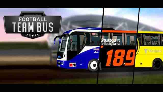 Fernbus Simulator: вышло дополнение Fußball Mannschaftsbus (Football Team Bus)