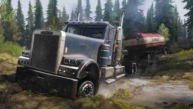 Поговорим о грузовиках из дополнения Spintires: MudRunner – American Wilds