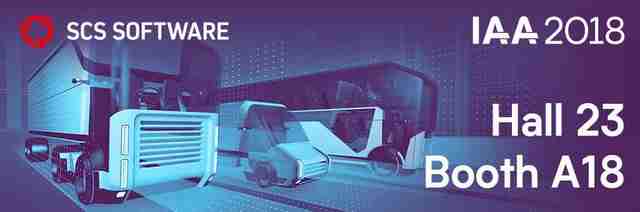 Сотрудники SCS Software посетят автосалон IAA 2018 Сотрудники SCS Software посетят автосалон IAA 2018