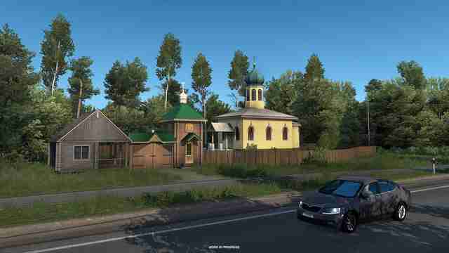 Просторы Прибалтики в дополнении Euro Truck Simulator 2: Beyond the Baltic Sea