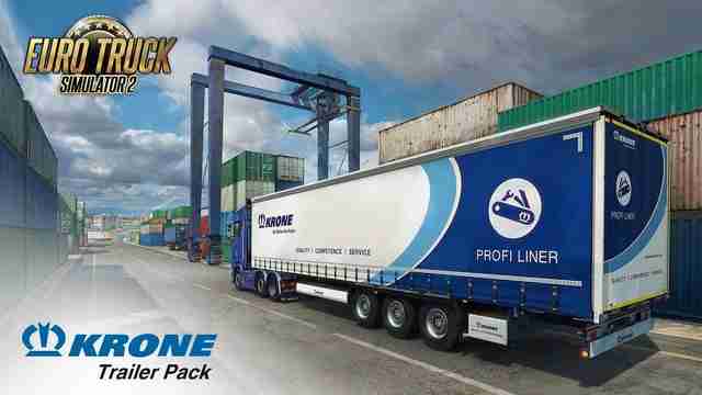 Выход обновления 1.32 и релиз дополнения Euro Truck Simulator 2 - Krone Trailer Pack