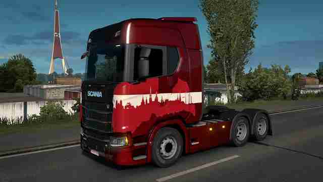 Euro Truck Simulator 2: о дополнениях с раскрасками в национальных тонах Литвы, Латвии и Эстонии Euro Truck Simulator 2: о дополнениях с раскрасками в национальных тонах Литвы, Латвии и Эстонии