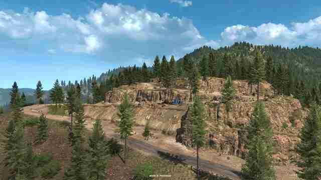 American Truck Simulator: Washington – дороги к лесозаготовительным точкам American Truck Simulator: Washington – дороги к лесозаготовительным точкам